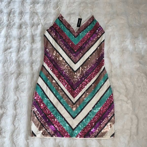 Express Dresses & Skirts - Sequin Mini dress